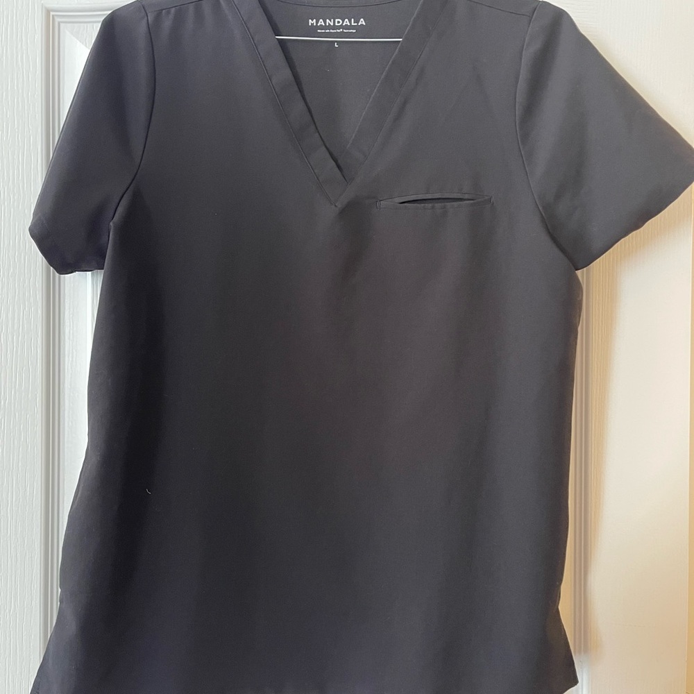 Mandela Scrub set. Black